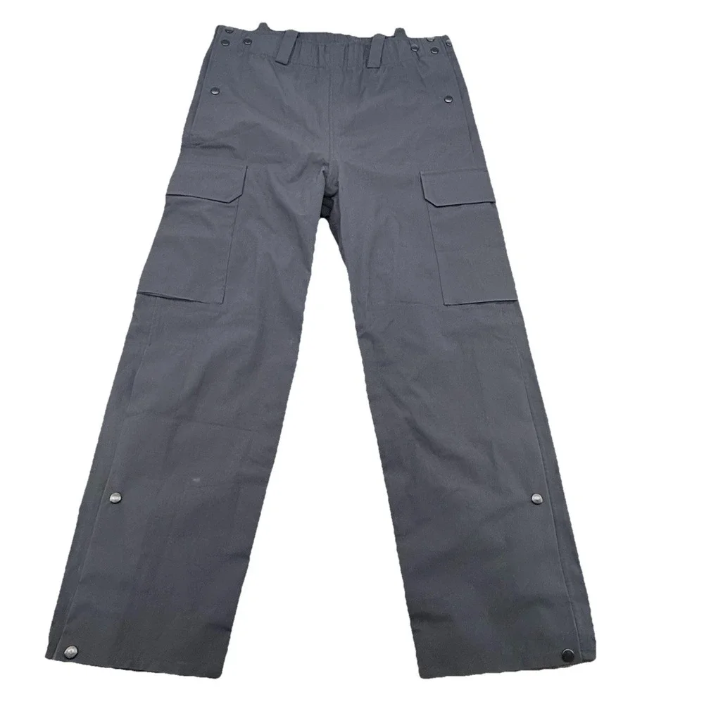 New BLAUER MADE IN USA Small Men's Gortex Waterproof Rain Cargo Pants Navy